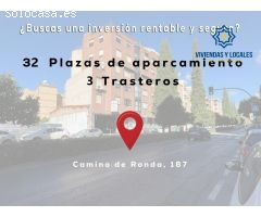 ¿Buscas rentabilidad con escaso mantenimiento? Lote de plazas de aparcamiento.
