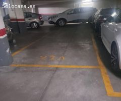 Plaza de garaje en el centro de Valladolid