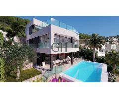 VILLA DE LUJO CON ASCENSOR EN CALPE