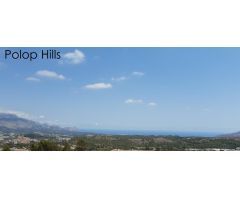POLOP HILLS: villas independientes con vistas al mar en Polop, a 10 min de Benidorm y Altea