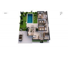VILLAS DE OBRA NUEVA EN ALTOANA GOLF RESORT, MURCIA