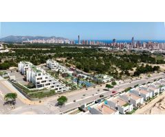 COMPLEJO RESIDENCIAL DE OBRA NUEVA EN FINESTRAT CON VISTAS AL MAR