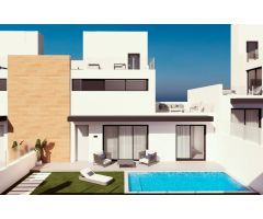 ADOSADOS DE OBRA NUEVA EN ORIHUELA COSTA