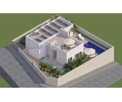 VILLA MODERNA DE NUEVA CONSTRUCCIÓN EN BENIJOFAR