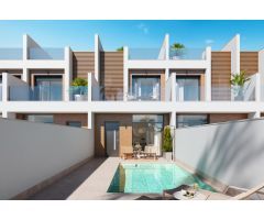 FECHA DE ENTREGA SEPTIEMBRE 2024! Townhouses de obra nueva en San Pedro del Pinatar!