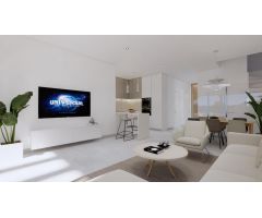 Villas de lujo de nueva construcción frente al mar en Los Alcázares