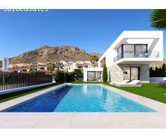 Residencial de obra nueva de villas independientes en Sierra Cortina, Finestrat.