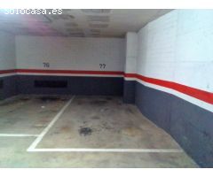 PLAZA DE PARKING JUNTO A LA CRUZ ROJA