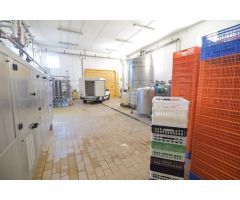 Oportunidad de Negocio! Se Vende Nave Industrial de Fábrica de Quesos