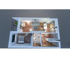 Estrena piso de 1 dormitorio en Rochapea