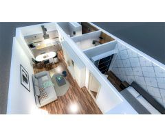 Estrena piso de 1 dormitorio en Rochapea