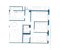 Urbanización Zizur: Venta Piso 3 dormitorios, 2 baños, plaza de garaje y trastero amueblado