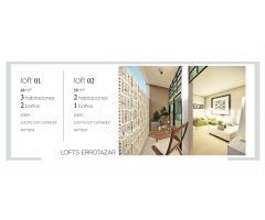 Loft nueva construcción en Rochapea.
