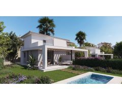 Exclusivo y moderno chalet pareado de obra nueva.