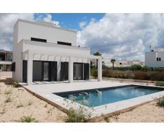 Casa moderna de nueva construcción con vistas al mar en Cala Pi