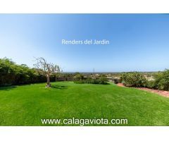 Gran casa de pueblo con vistas al mar