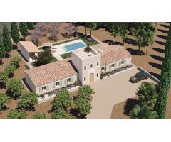 Precioso chalet de nueva construcción de estilo mallorquín