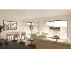 Preciosos áticos en construcción