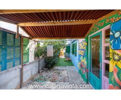 Planta baja con encanto artístico
