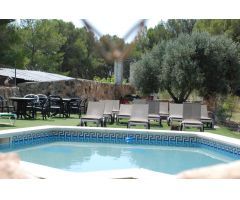 Camping en Santes Creus (Aiguamurcia)