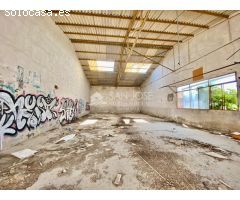 SE VENDE NAVE INDUSTRIAL EN ASPE