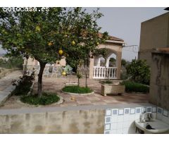 SE VENDE CHALET CON TERRENO Y CASA, PRECIOSAS VISTAS RURAL, CERCA DE LA CIUDAD