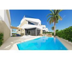 VILLAS PAREADAS DE OBRA NUEVA EN ORIHUELA COSTA