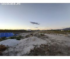 SE VENDE PARCELA CON ALBERGUE EN ZONA HUERTA MAYOR EN ASPE