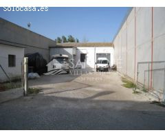 VENTA  DE NAVE INDUSTRIAL EN ASPE ZONA CAMPO DE FUTBOL