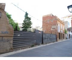 VENTA DE SOLAR URBANO EN EL CENTRO DE ASPE A 5 METROS DEL PARQUE Y MERCADO DE ABASTOS