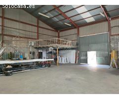 SEW VENDE NAVE INDUSTRIAL EN BUEN ESTADO EN ASPE