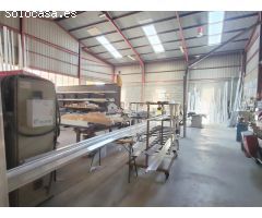 SEW VENDE NAVE INDUSTRIAL EN BUEN ESTADO EN ASPE