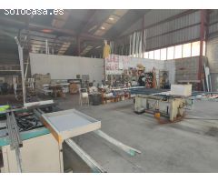 SEW VENDE NAVE INDUSTRIAL EN BUEN ESTADO EN ASPE