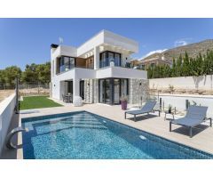 Villas de lujo de obra nueva compuestas por 11 villas independientes en Finestrat
