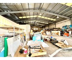 NAVE INDUSTRIAL DE 600M2,  SEMI-NUEVA EN MUY BUEN ESTADO CON PARCELA PRIVADA DE 400M2