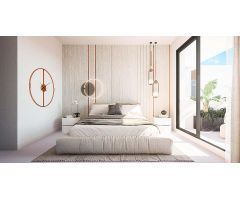 Maravilloso adosado con 3 dormitorios y 3 baños, jardín privado, terraza y solárium