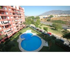 ALQUILER POR TEMPORADAS EN LOS BOLICHES, FUENGIROLA.  2 DORMITORIOS, JARDINES Y PISCINA.