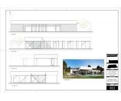 Villa moderna en una sola planta con vistas parciales al mar en la zona de Piver, Javea.