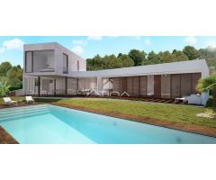 Proyecto de chalet independiente con licencia en la zona de Tosalet, con vistas al mar.