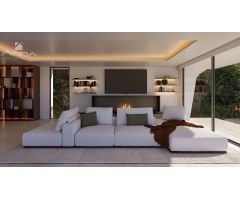 Magnífica villa de lujo con vistas al mar en la Urbanización Altea Hills, licencia de obra concedida