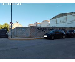 Terreno urbano en Palma de Gandia con una superficie total de 645 m²