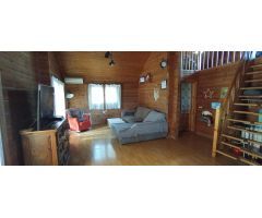 CASA DE MADERA CON TERRENO EN LA HUERTA 616652603
