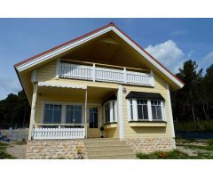 CASA FINLANDESA EN VENTA + 3 CONSTRUCCIONES ANEXAS EN PARCELA DE 1.000 M2, AMUEBLADA . PISCINA