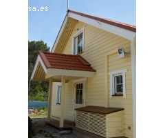 CASA FINLANDESA EN VENTA + 3 CONSTRUCCIONES ANEXAS EN PARCELA DE 1.000 M2, AMUEBLADA . PISCINA