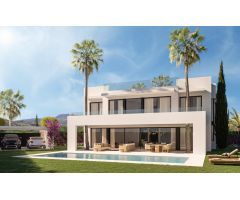 Lujosa villa de estilo moderno situada entre Marbella y Estepona