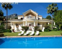 Maravillosa villa para temporada larga en Sierra Blanca, Marbella