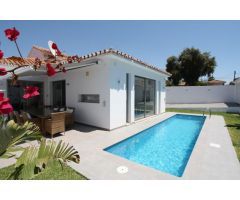 Villa cerca de la playa Mila de Oro Marbella