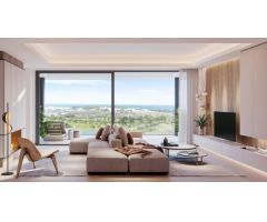 Urbanización con villas de lujo, vistas al mar y golf en Mijas