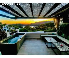 Adosado con vistas al lago y montaña en en Zahara de Istán, Marbella