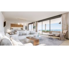 Piso extra moderno de obra nueva con vistas al mar en Marbella